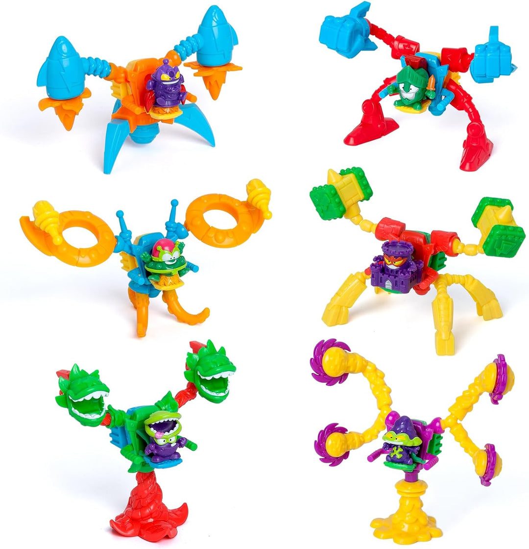 SUPERTHINGS Mutant Battle Series - Komplette Sammlung von 12 Exoskeletten aus der Mutant Battle Seri