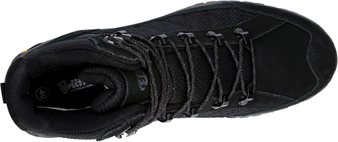 Brütting Herren Mount Kandu HighCross-Laufschuhe 36 EU Schwarz, 36 EU Schwarz