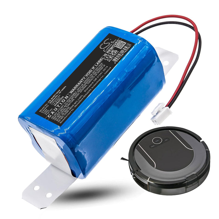 2600mAh Ersatzakku kompatibel mit Shark AI Robot PRO RV2001WD, ION Robot Vacuum Cleaning Syst, ION R