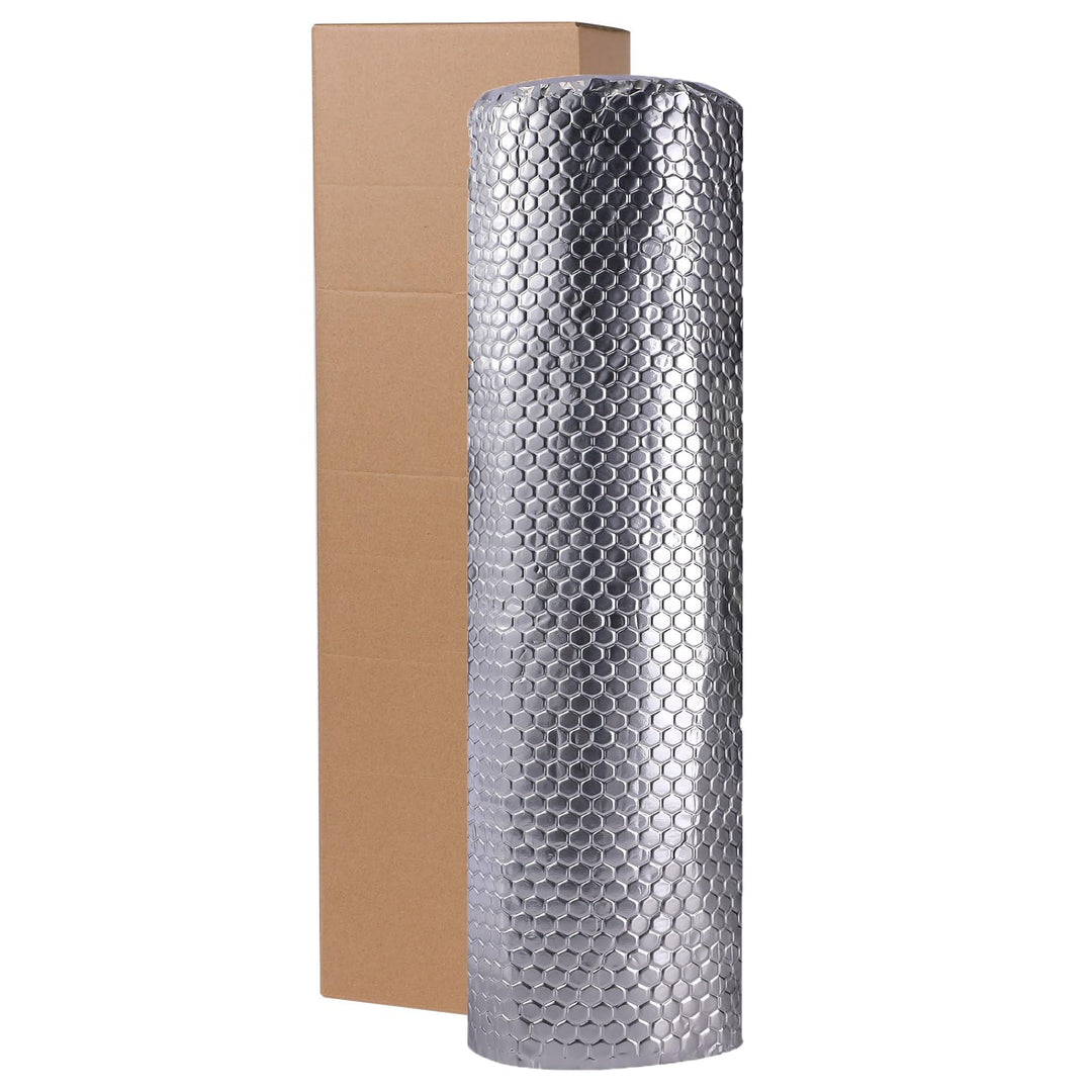 Baketron 2mm 50 cm x 4 m = 2m² Alubutyl Anti Dröhn Dämmmatte Selbstklebend Dämmung - KFZ Lärmschutz,
