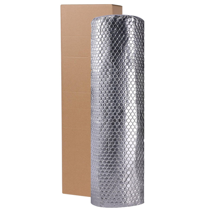 Baketron 2mm 50 cm x 4 m = 2m² Alubutyl Anti Dröhn Dämmmatte Selbstklebend Dämmung - KFZ Lärmschutz,