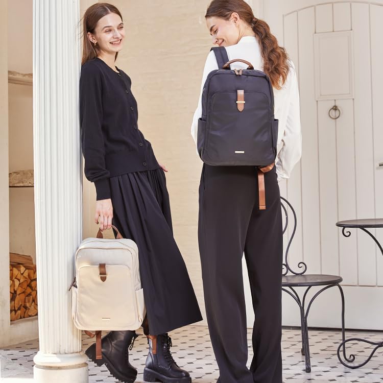 GOLF SUPAGS Rucksack Damen, 14 Zoll Laptop Schulrucksack Herren Gross mit Arbeitstasche Reiserucksac