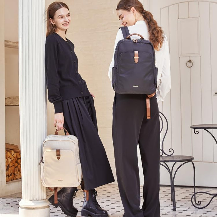 GOLF SUPAGS Rucksack Damen, 14 Zoll Laptop Schulrucksack Herren Gross mit Arbeitstasche Reiserucksac