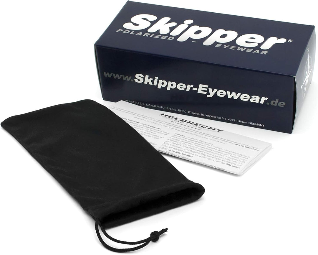Skipper® | POLARISIERT | Überbrille für Brillenträger, Überbrille Sonnenbrille, Überziehbrille, Über