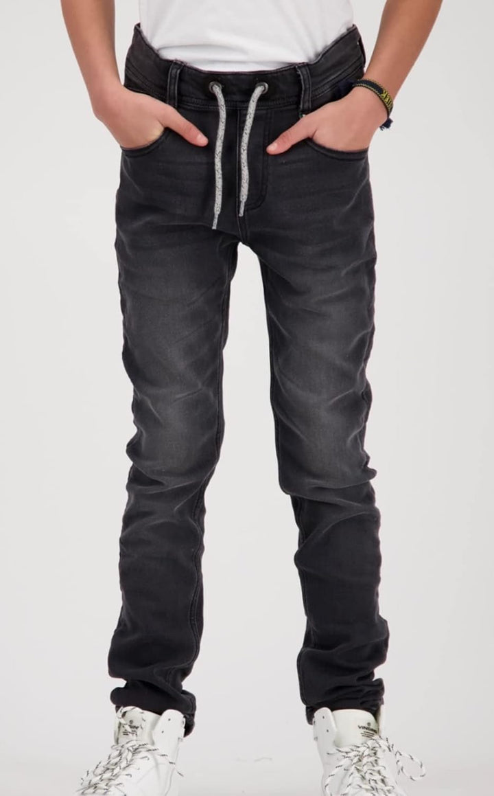 Vingino Jungen Davino Jeans 170 Slim Black Vintage, 170 Slim Black Vintage