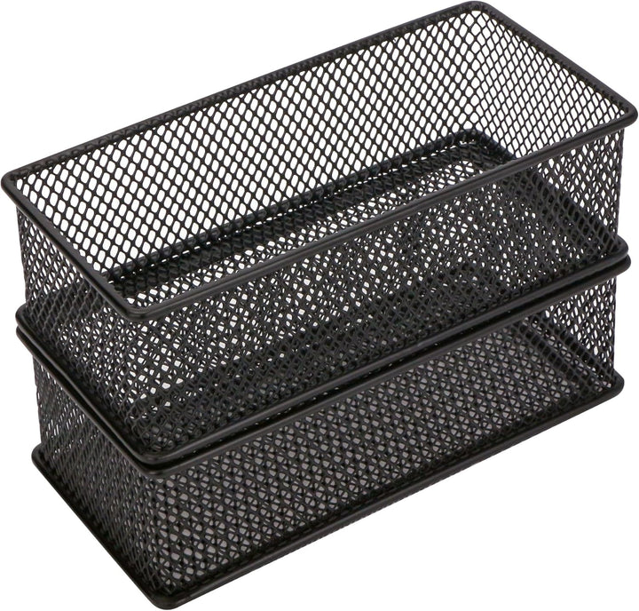 Annova Netz-Schubladenschrank und Regal, Organizer, Aufbewahrungskorb, für Schule, Büro, Zubehör, 2