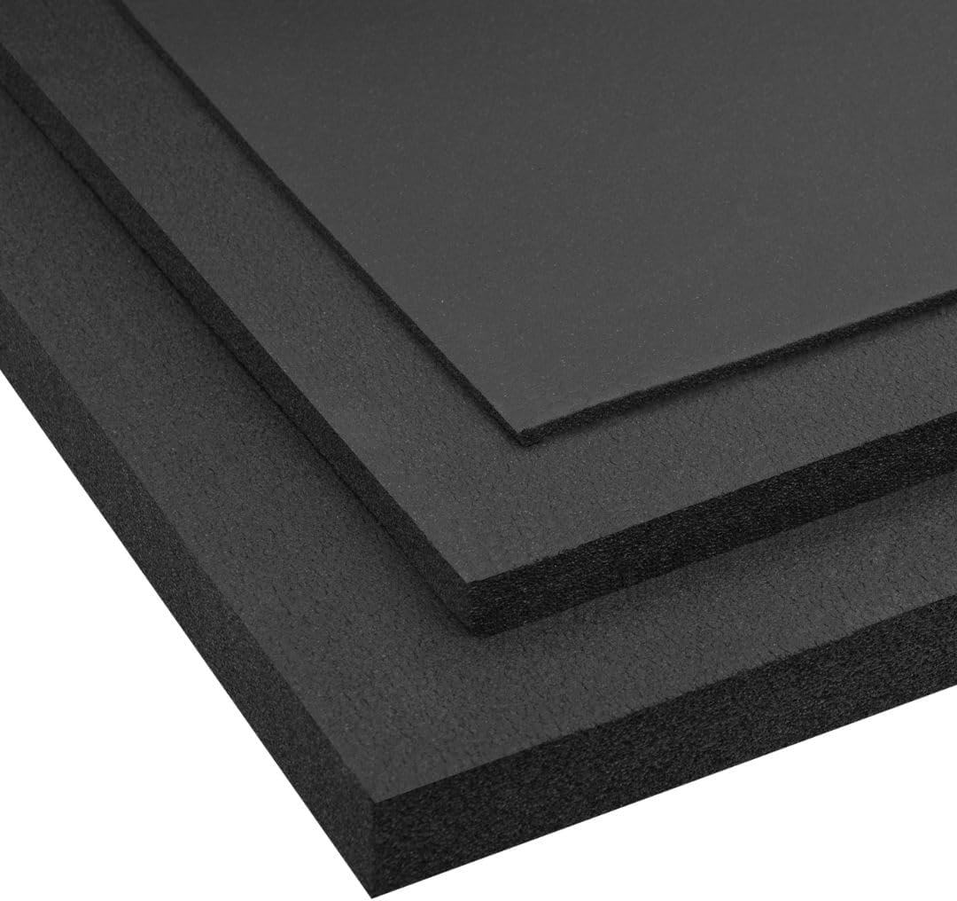 KRÖNFLEX selbstklebende Kautschuk-Dämmmatte 10mm - 5m x 1m Camperausbau | Flexible und robuste Kauts