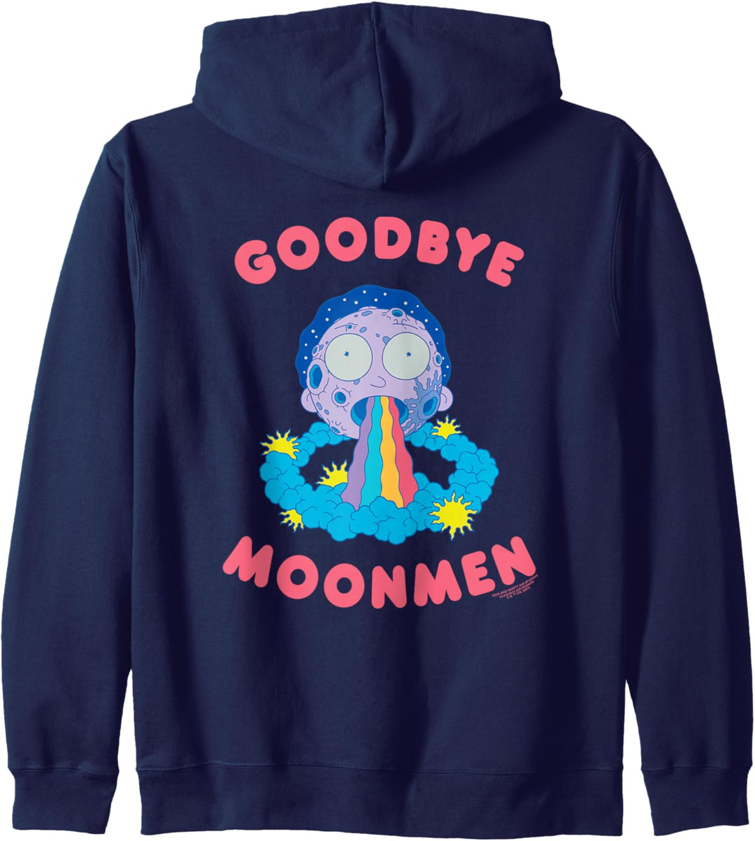 Rick and Morty Goodbye Moonmen Kapuzenjacke