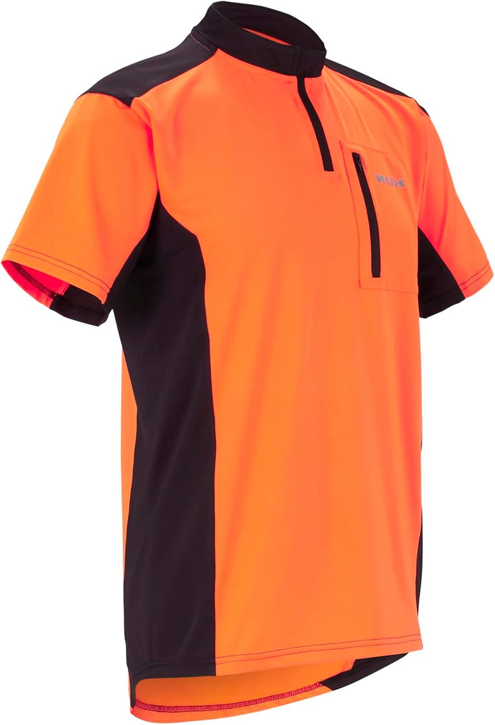 KOX Funktionsshirt Kurzarm Orange/Schwarz S Orange/Schwarz, S Orange/Schwarz