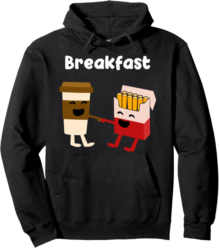 Frühstück - Kaffee und Zigaretten Pullover Hoodie