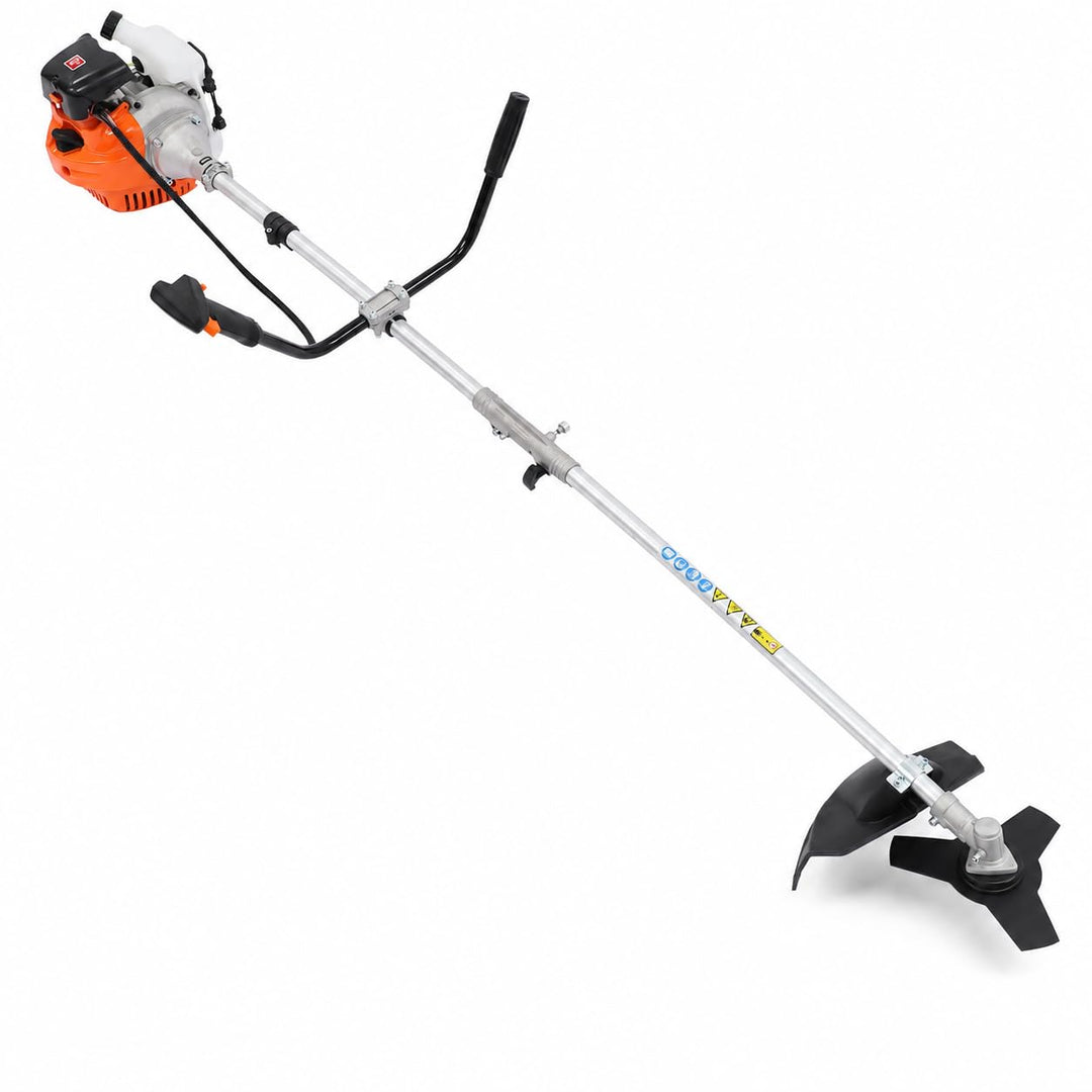 Benzin Motorsense Freischneider 42,7ccm, Rasentrimmer mit 6500 U/min | 2-Takt Motor Garten-Multitool