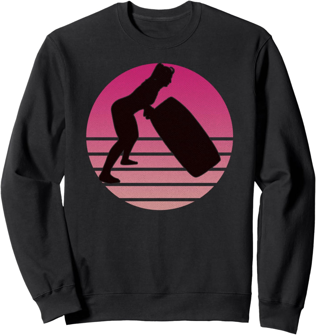 Fitness Übung Workout Vintage Sweatshirt