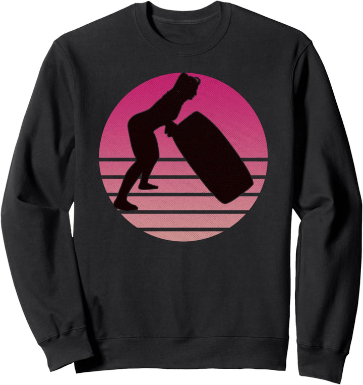 Fitness Übung Workout Vintage Sweatshirt
