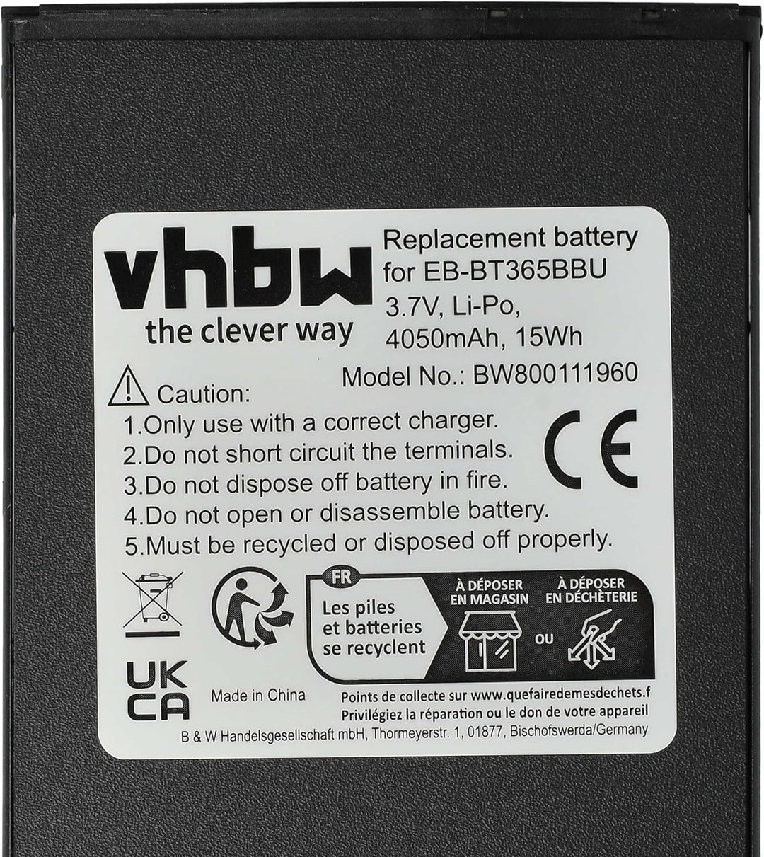 vhbw Akku kompatibel mit Samsung Galaxy Tab SM-T395, SM-T390, SM-T390N, SM-T365, SM-T365F0, SM-T360U
