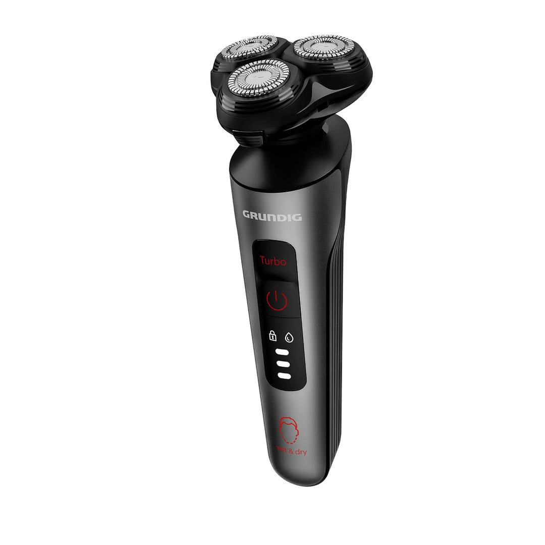 Grundig ProClub MS 8130 Herrenrasierer, BeardCare Sensor, Kunststoff des äusseren Gehäuses aus 61% r