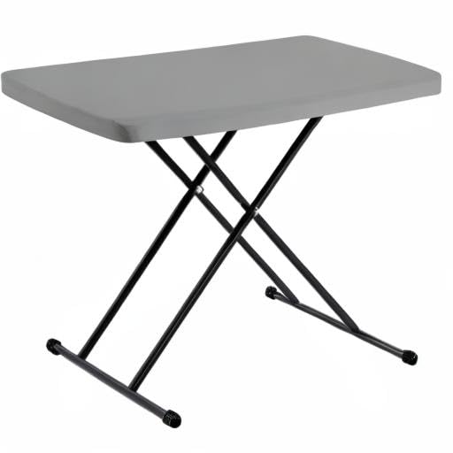Iceberg Klapptisch, Polyethylen, anthrazit, 90 cm or Less, Anthrazit