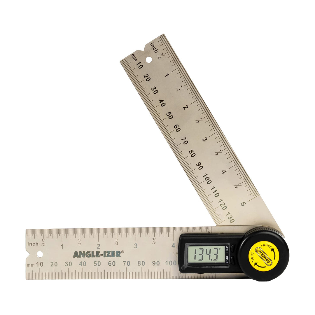 General Tools Digital-Winkel-Sucher-Regel, 5-Zoll (822) 5 Inches, 5 Inches
