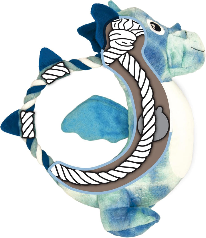KONG – Dragon Knots – Innere Geknotete Seile und Minimale Füllung für Weniger Unordnung – Für Mittel