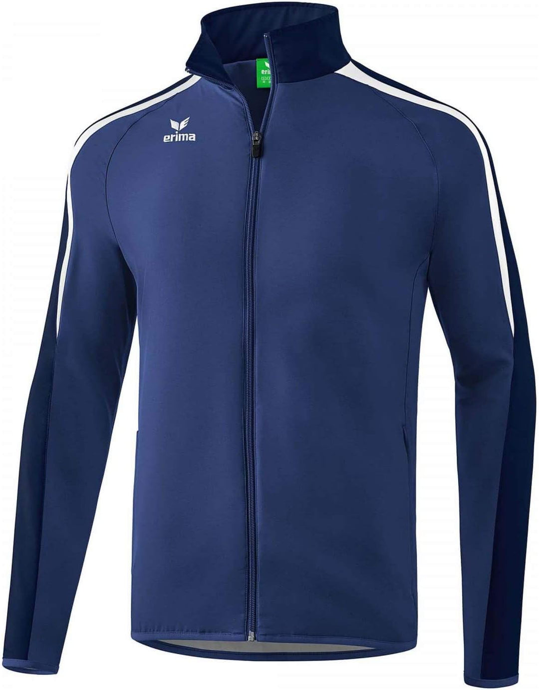 Erima Herren Liga Line 2.0 Präsentationsjacke S New Navy/Dark Navy/Weiss, S New Navy/Dark Navy/Wei&#