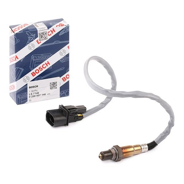 Bosch 0258007146 - Lambdasonde mit fahrzeugspezifischem Stecker