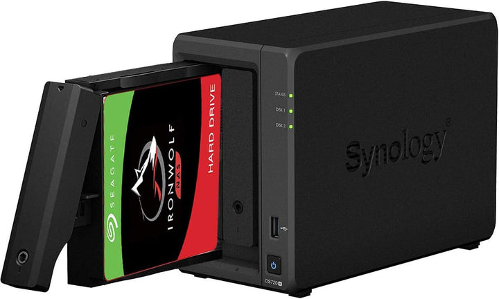 Synology DS720+ 2 GB NAS 20 TB (2 x 10 TB) Seagate IronWolf