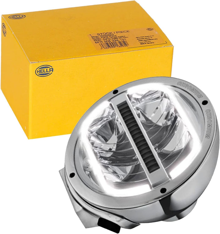 HELLA - LED-Fernscheinwerfer - Luminator LED - ECE-R7/ECE-R10/EMC/ECE-R112/E24 5919/E1 8 - 1F8 016 5