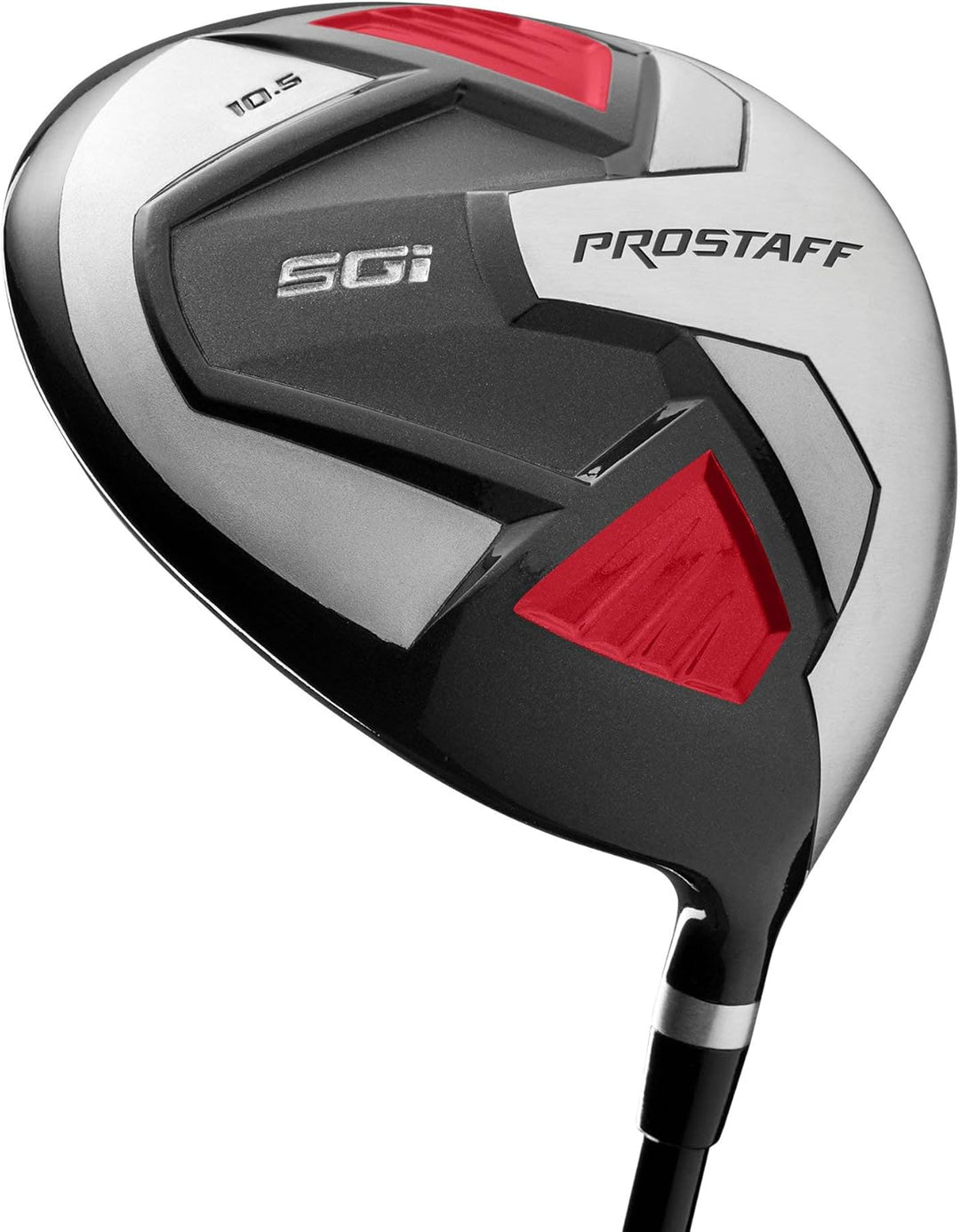 Wilson Golf 2019 Pro Staff SGI Herren komplettes Standard-Stahlpaket Golf-Set RH schwarz / rot, schw
