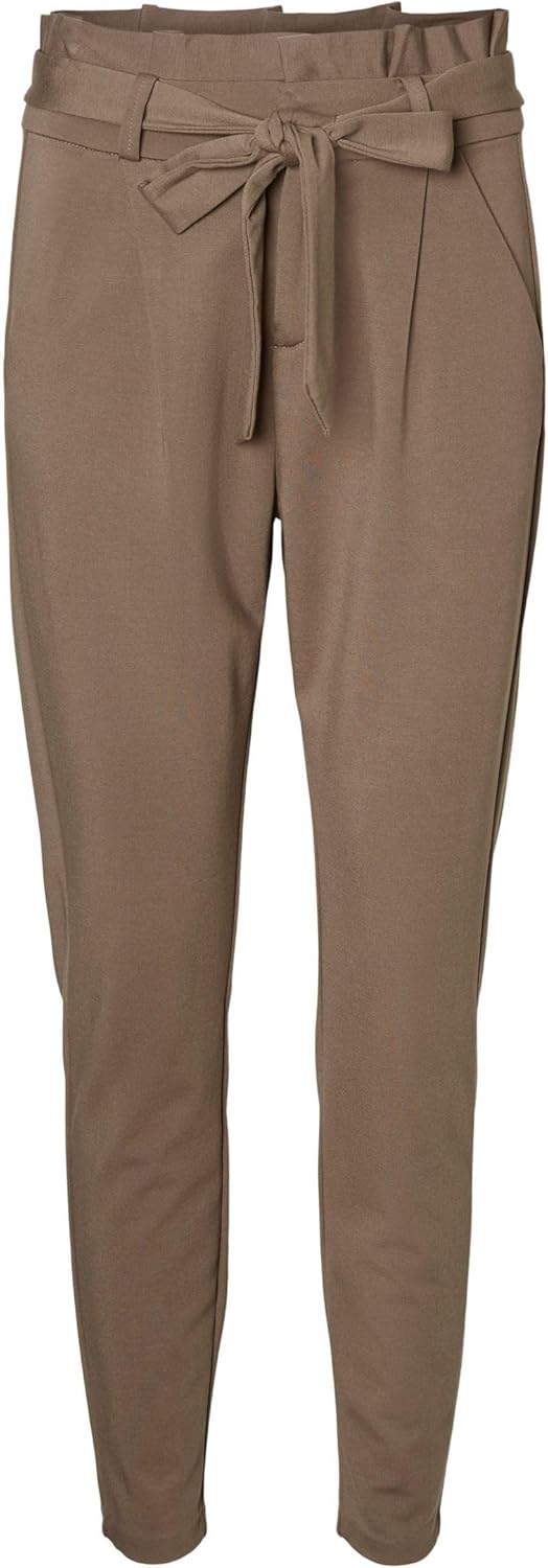 VERO MODA Female Paperbag Hose VMEVA Hohe Taille Hose XS / 34L Schwarz, XS / 34L Schwarz