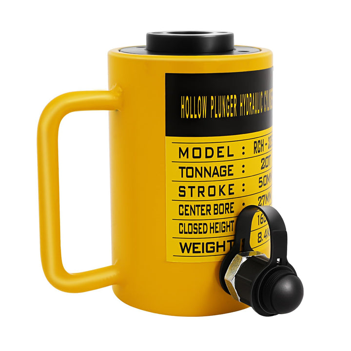 Hydraulikzylinder, RCH-2050 20T Ölpumpe Hydraulikzylinder Jack Werkzeug Hydrauliklift 50 mm Hub 4400