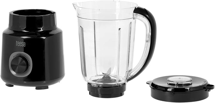 Kraftvoller Teesa TSA3542B Standmixer 500W 1,5L BPA-frei, Weiss, einfache Reinigung 37.5 cm x 17.5 c