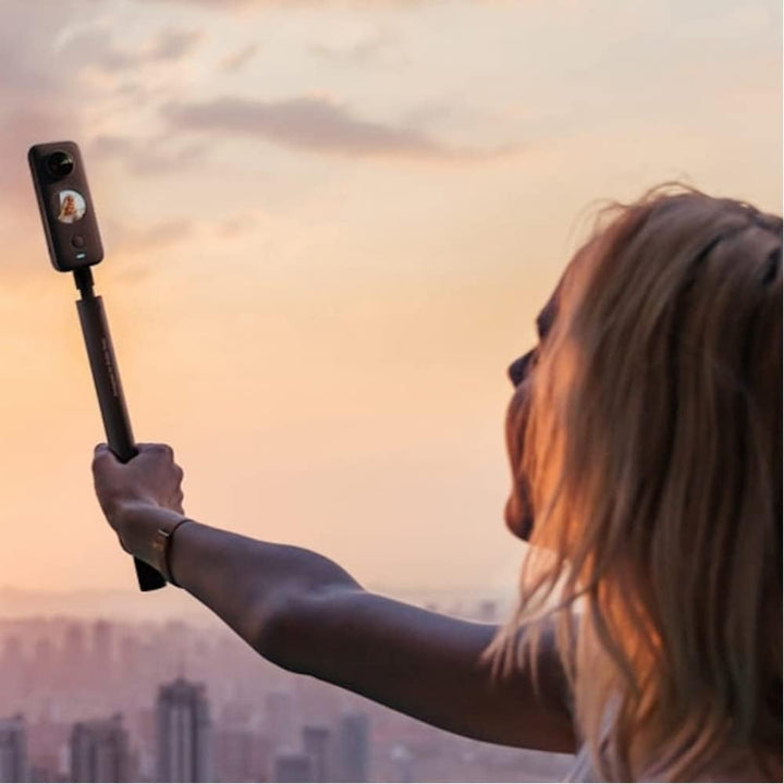 Insta360 Invisible ¼ Inch Screw Adjustable Length Selfie Stick for ONE RS ONE X2 & X3 Cameras Inv Se