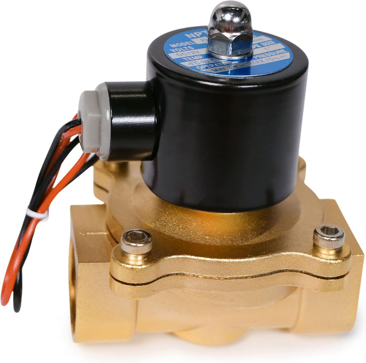 U.S. Solid Magnetventil - 1" Zinklegierung 230V AC Magnetventil, NBR-Dichtung, stromlos geschlossen,