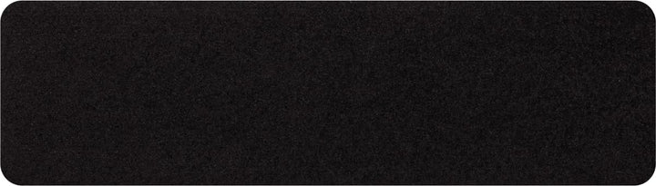 Salonloewe Fussmatte waschbar Schuhparkplatz Schwarz 30 x 100 cm Sauberlaufmatte schmal unifarben Sc