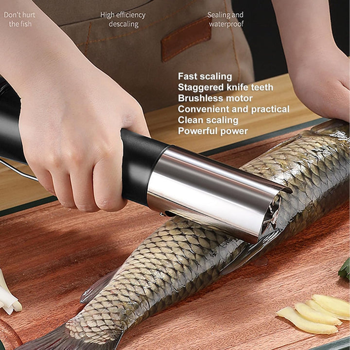 Leistungsstarker Elektrischer Fischentschupper, Fischschuppen-Entferner, Automatischer Elektrischer