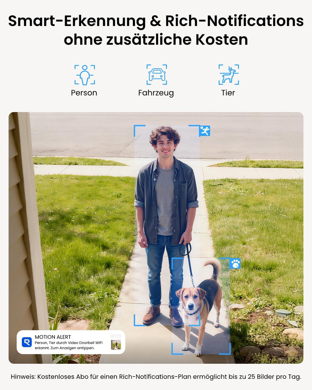 Reolink Video-Türklingel mit Chime, 5MP Ultra HD Kabelgebundene Türklingel mit Kamera, 2,4/5GHz WLAN