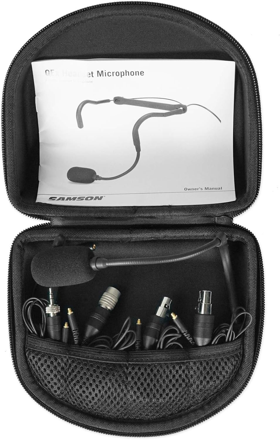 Samson QEx Fitness Headset Mic Pack, Schwarz