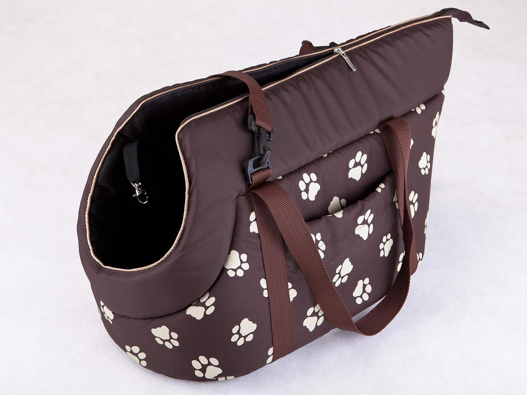 Hundetasche Tragetasche für kleinen und mittleren Hund, Welpen, Katze für Spaziergang - Grösse S 20
