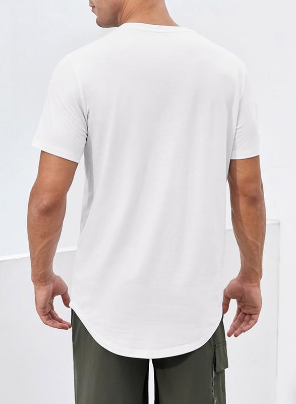 JMIERR 3 Pack T Shirt Herren Sommer Basic Einfarbig T-Shirt Baumwolle Slim Fit Hemd Kurzarm Sportwea