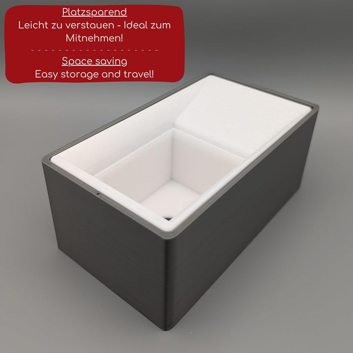 ScanBox für unsleeved und sleeved MTG Karten; Elementar Version; Schnelles Scannen und Preisauskunft