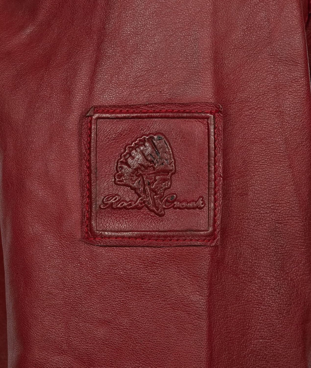 Damen Lederjacke echt Leder Jacke D-490, Rot