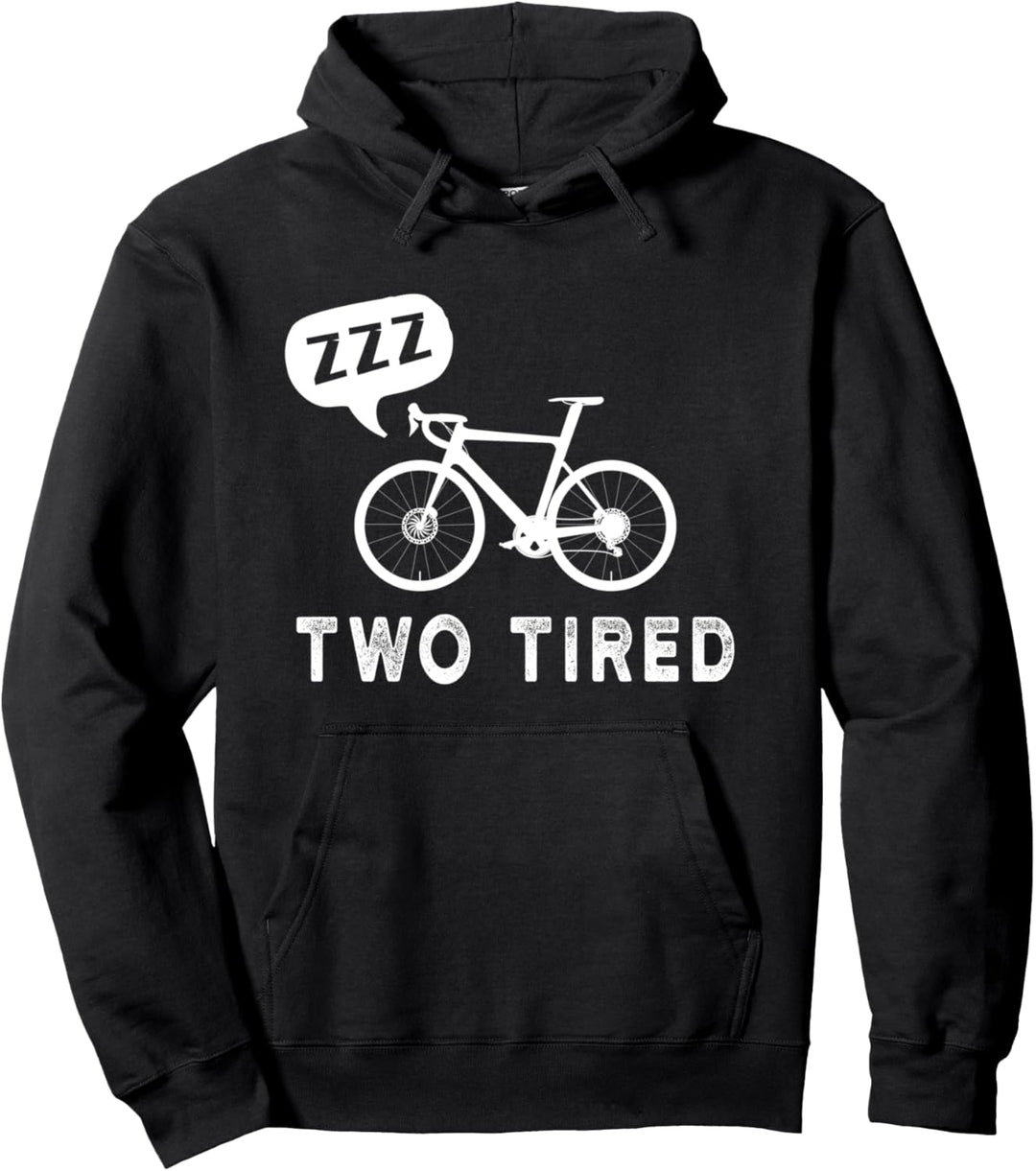 Zu Müde Cyclocross Radcross Fahrrad Fahren Rad Bike Geschenk Pullover Hoodie