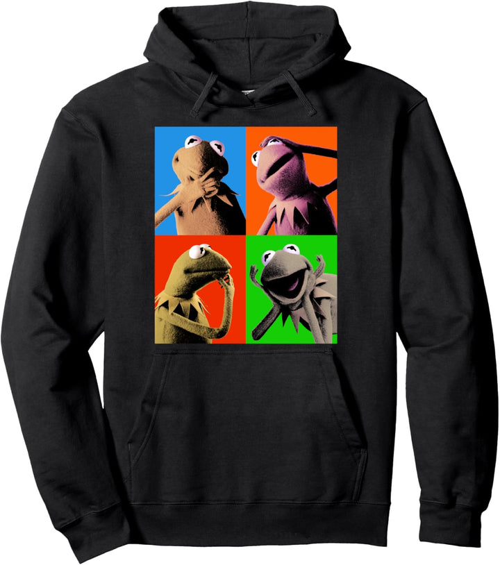 Disney The Muppets Kermit The Frog Pop Art Pullover Hoodie