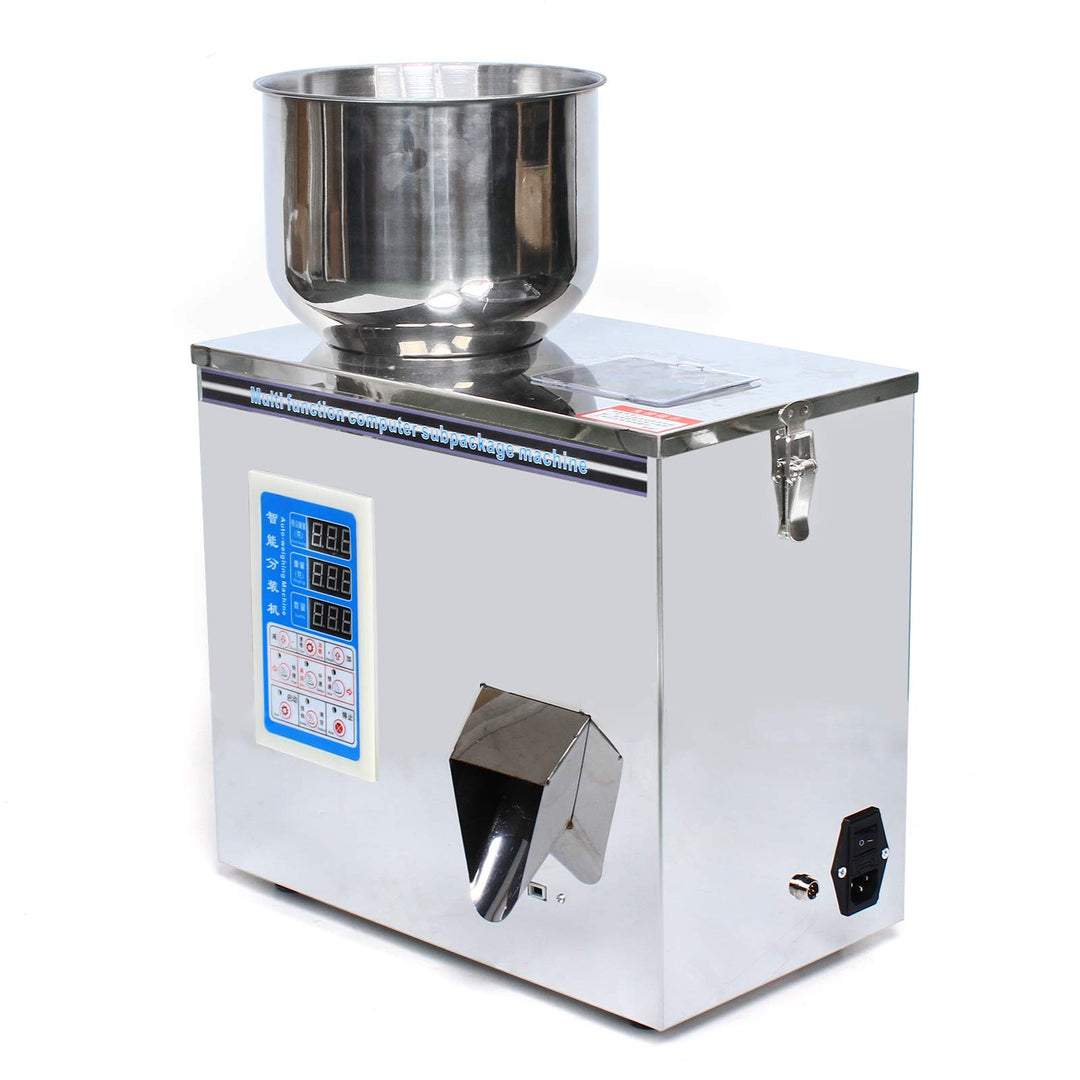 Automatische Abfüllmaschine, 180W Abfüllmaschine Pulver Einstellbares Packgewicht und Geschwindigkei