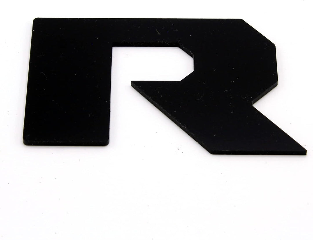 Jeep Gladiator Heckklappen-Emblem-Set, Schwarz (matt)