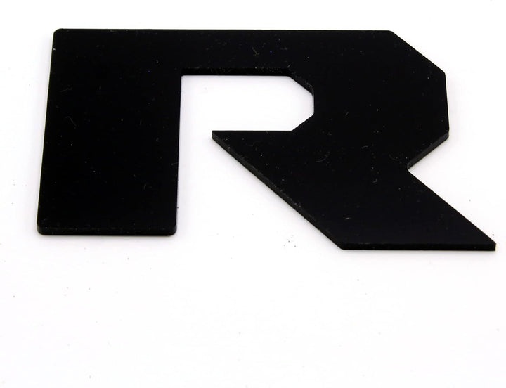 Jeep Gladiator Heckklappen-Emblem-Set, Schwarz (matt)