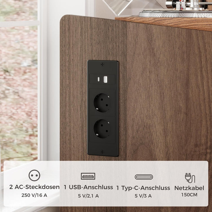 IRONCK Vinyl Plattenspieler Regal mit Schallplatten Wandhalterung, Schallplattenständer Schallplatte
