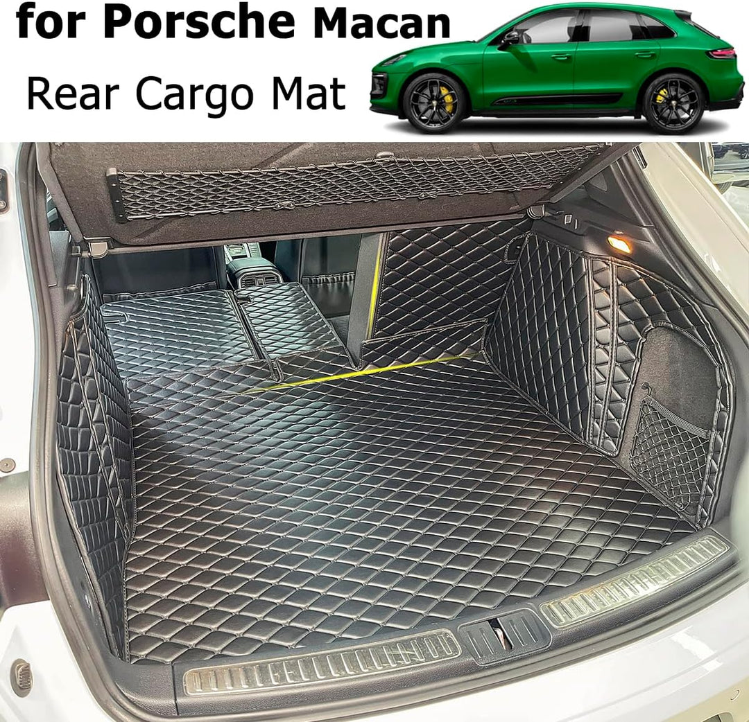 Kofferraumwanne kompatibel mit 2014-2026 Porsche Macan (Benzinmodell) Kofferraummatte Kofferraum sch