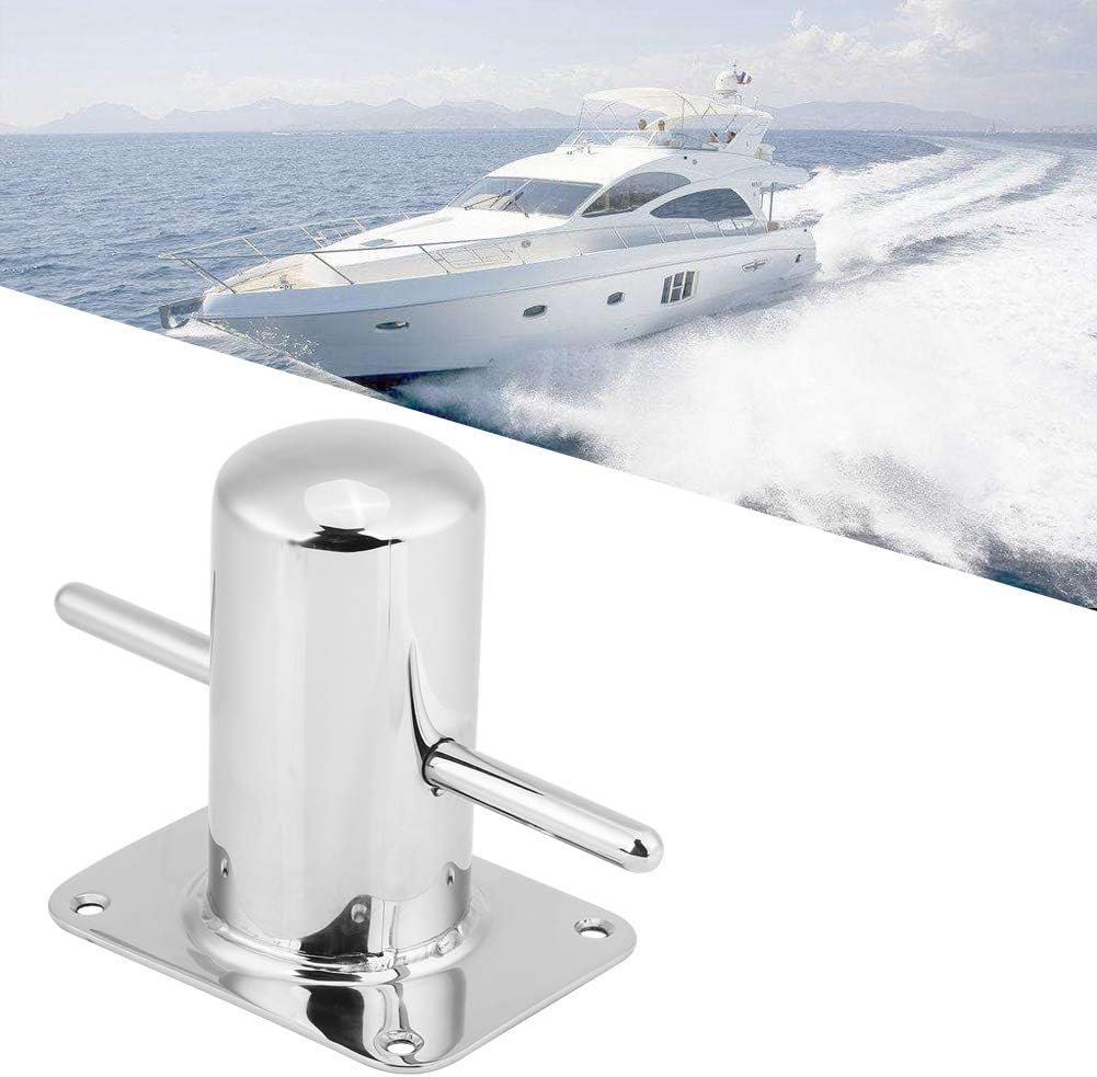 Jadeshay Edelstahl Klampe Bootspoller, Boote kreuzpoller Bootspoller Samson Post Pollerklampe Festma