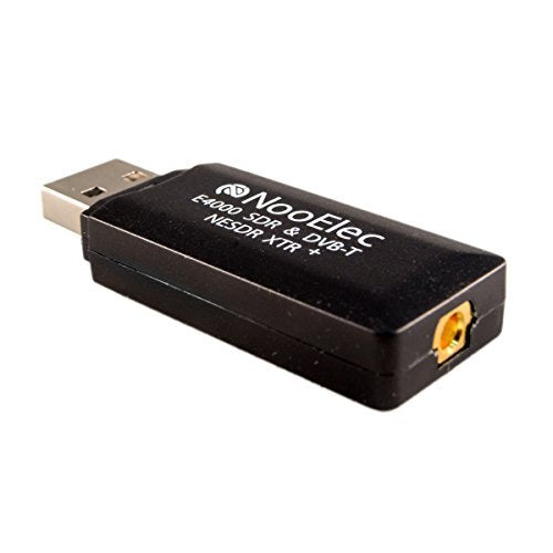 NooElec NESDR XTR Kleiner USB-Stick, RTL-SDR und DVB-T, mit RTL2832U und E4000 , Teleskopantenne und