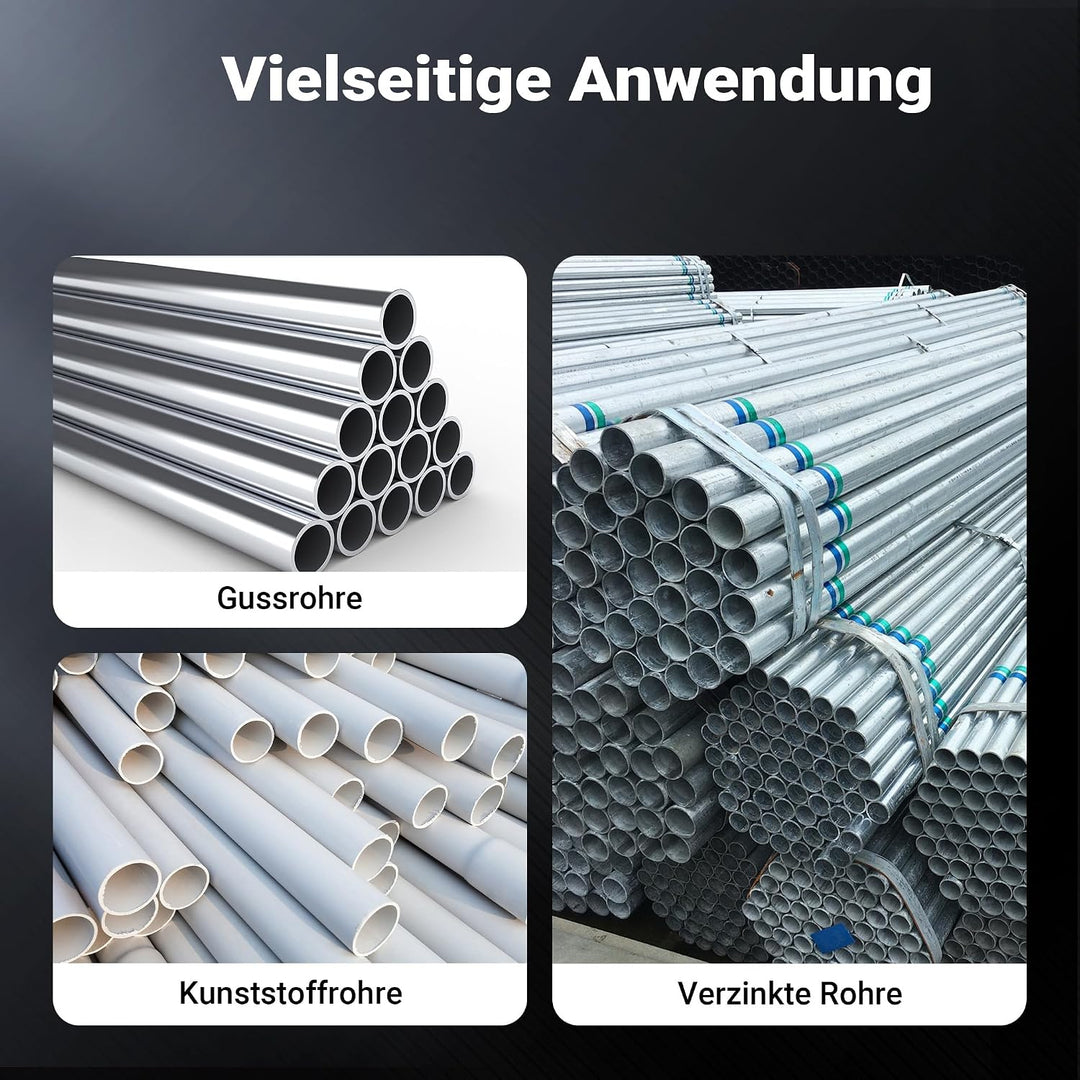 Schneidkluppensatz Gewindeschneider Rohrschneider Kluppen Schneideisen 9-teilig